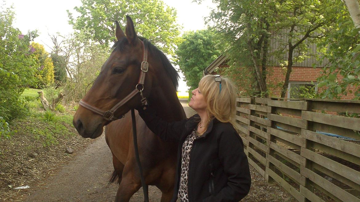 Dansk Varmblod Kastaniegårdens Nivea - Mutti på gåtur med Nivea :-) billede 20