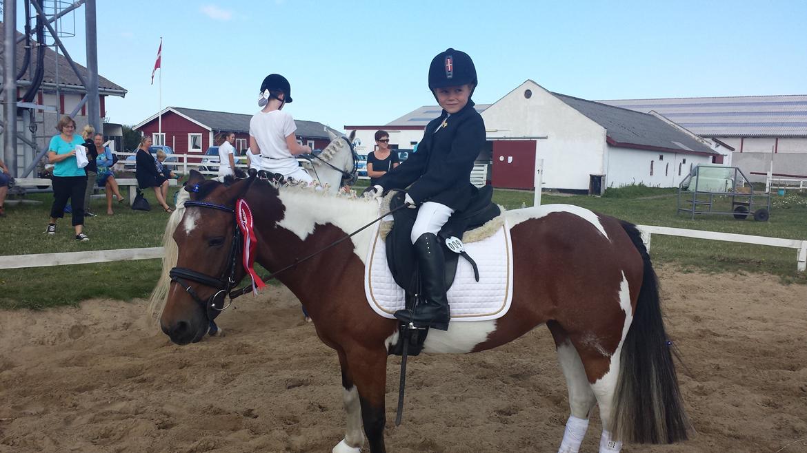 Pinto Joy Amira O'shar - Cindi og Emmelie vandt deres første stævne sammen. Ld1 billede 2