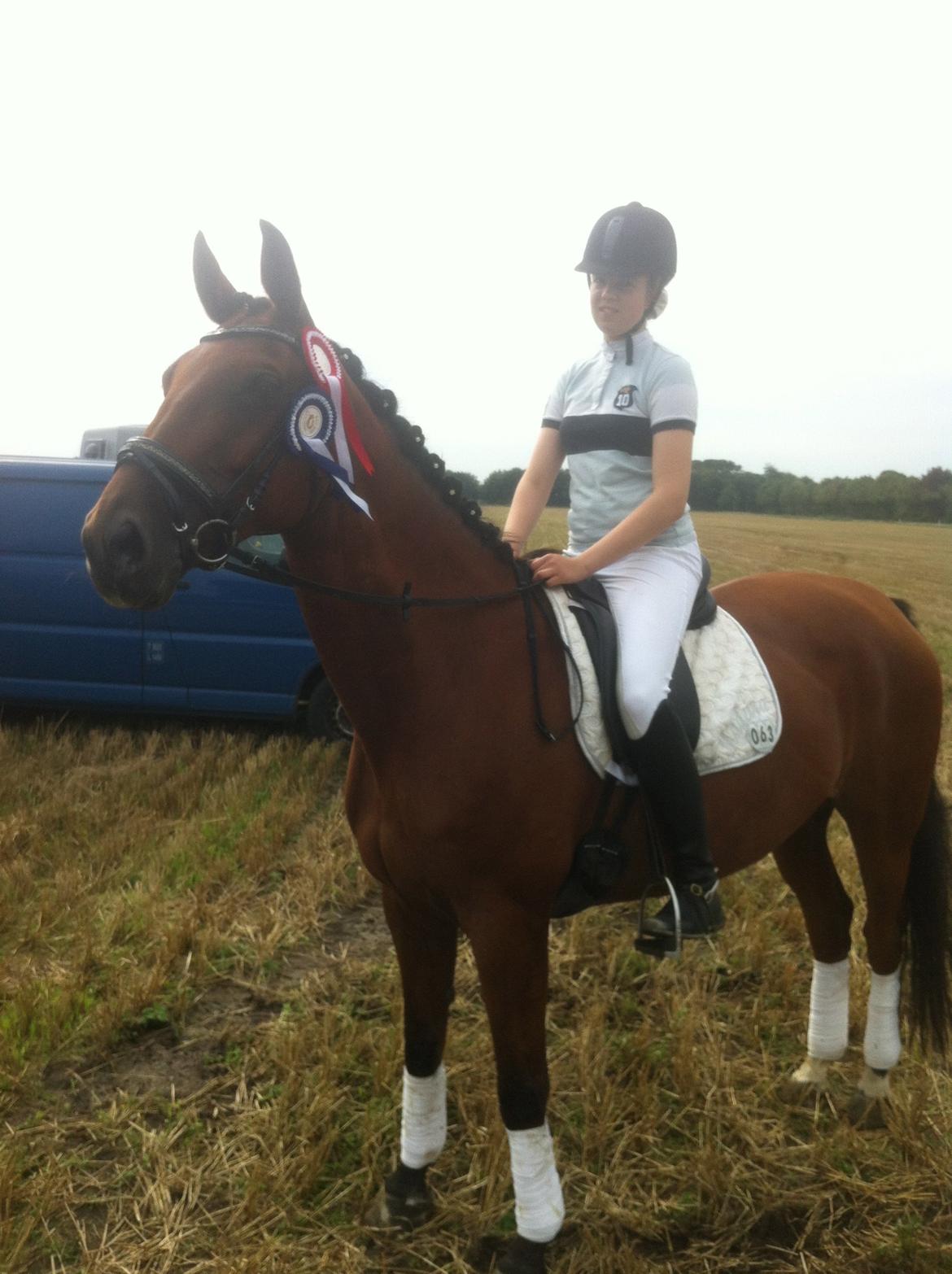 Anden særlig race Madeira - Stævne i Vorbasse :) Lc2 til 64,34% og 2. plads, Lb1 til 71,11% og vinder af klassen <3 billede 15