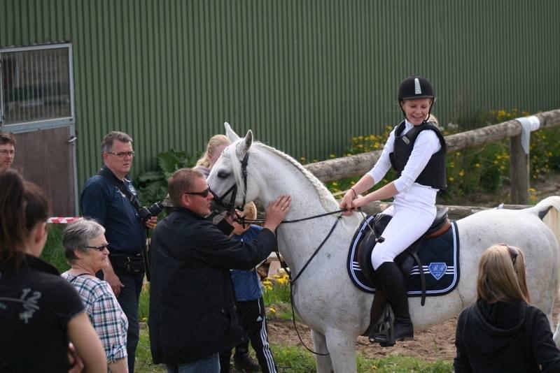 Arabisk fuldblod (OX) Emrod - Min far, Emrod og jeg til stævne, billede 10