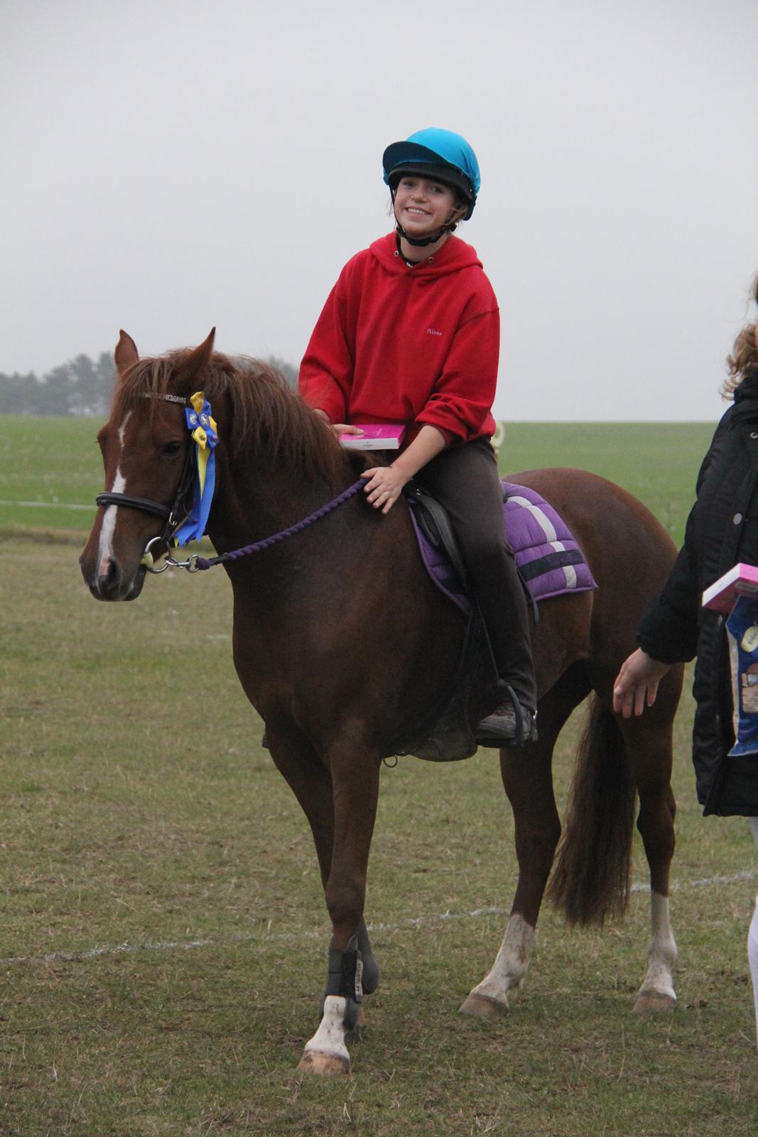 New Forest Tante Sofie - Dejligste pony til præmieoverrækkelsen til vores første stævne, Leo cup. billede 12