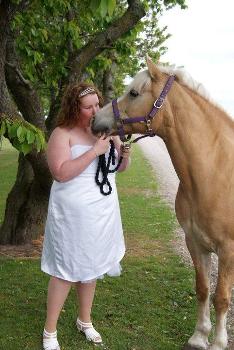 Tyroler Haflinger Nilly Kyhnaeb - Min konfirmation den 20 maj 2011 billede 2