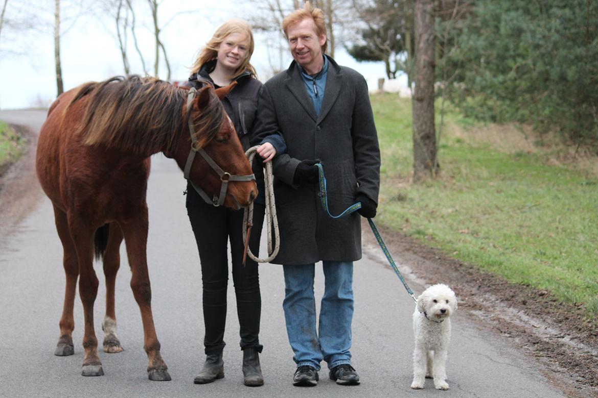 Lusitano Horatio The Noble One - Horatio, mig, min far og min hund Billy <3 billede 16