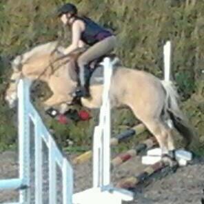 Fjordhest Frida (Tidl. pony;() - Dårlig hjælp fra rytteren!-_- billede 3