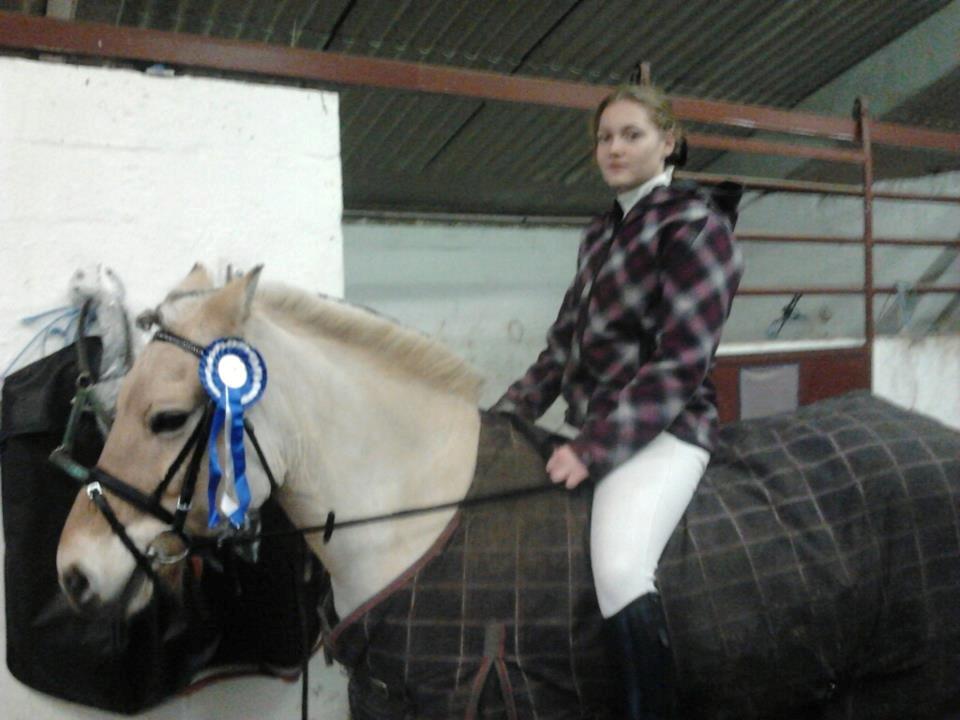 Fjordhest Frida (Tidl. pony;() - yeah 2. plads! billede 15