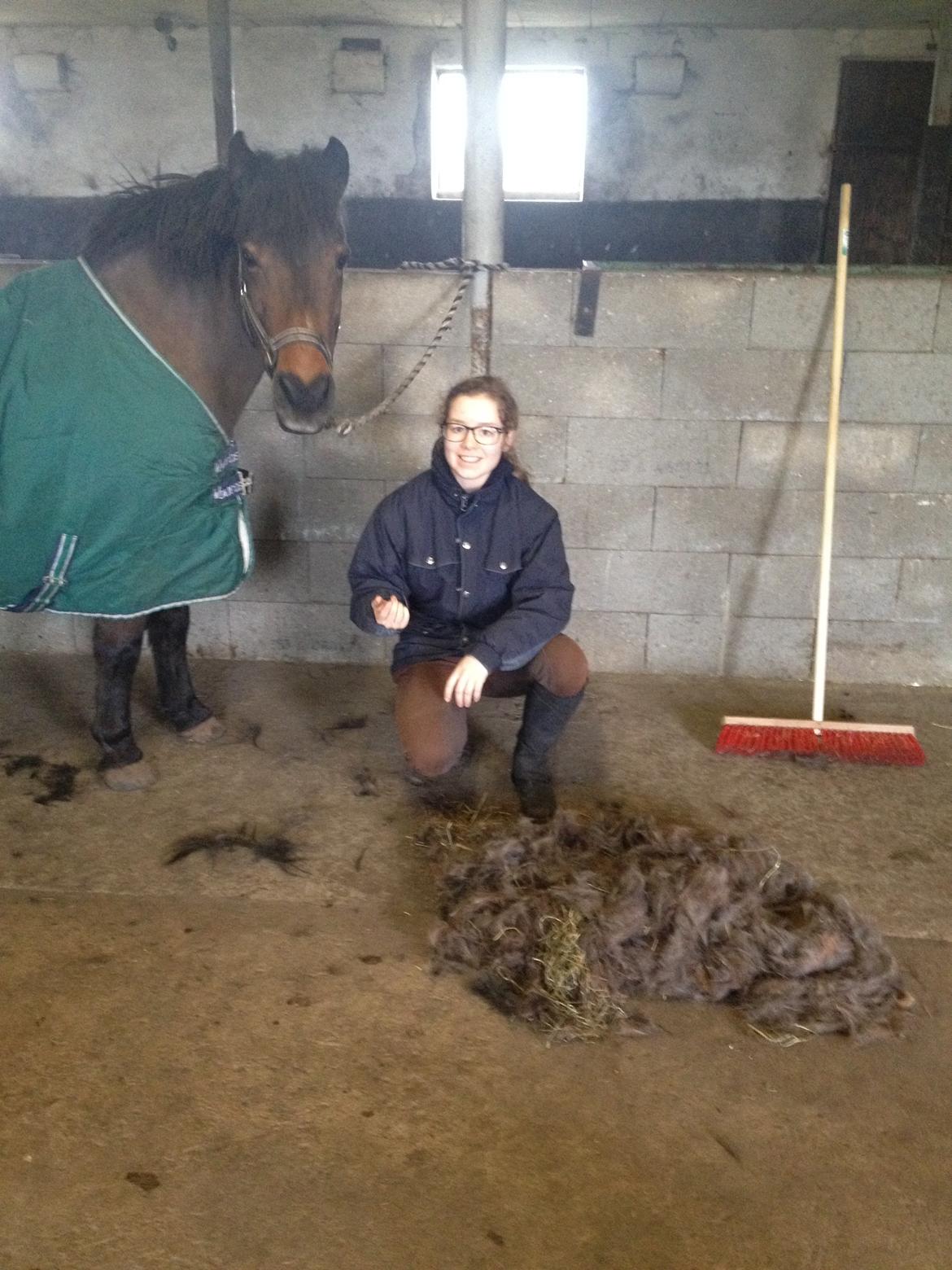 Anden særlig race Berta - Berta og mig med Bertas pels billede 19