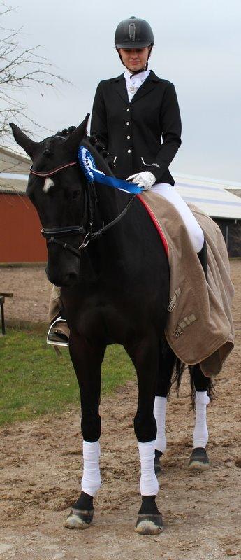 Dansk Varmblod Tekno - Vores første stævne, og min første LC, vi fik en 2. plads <3  billede 17