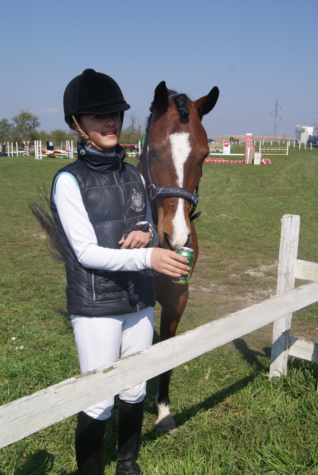 Welsh Partbred (Sec F) Katrinebjergs Ronja   A-pony - Skål :-) Udendørs sæsonen er kommet godt fra start:-) Påsken 2014 billede 25