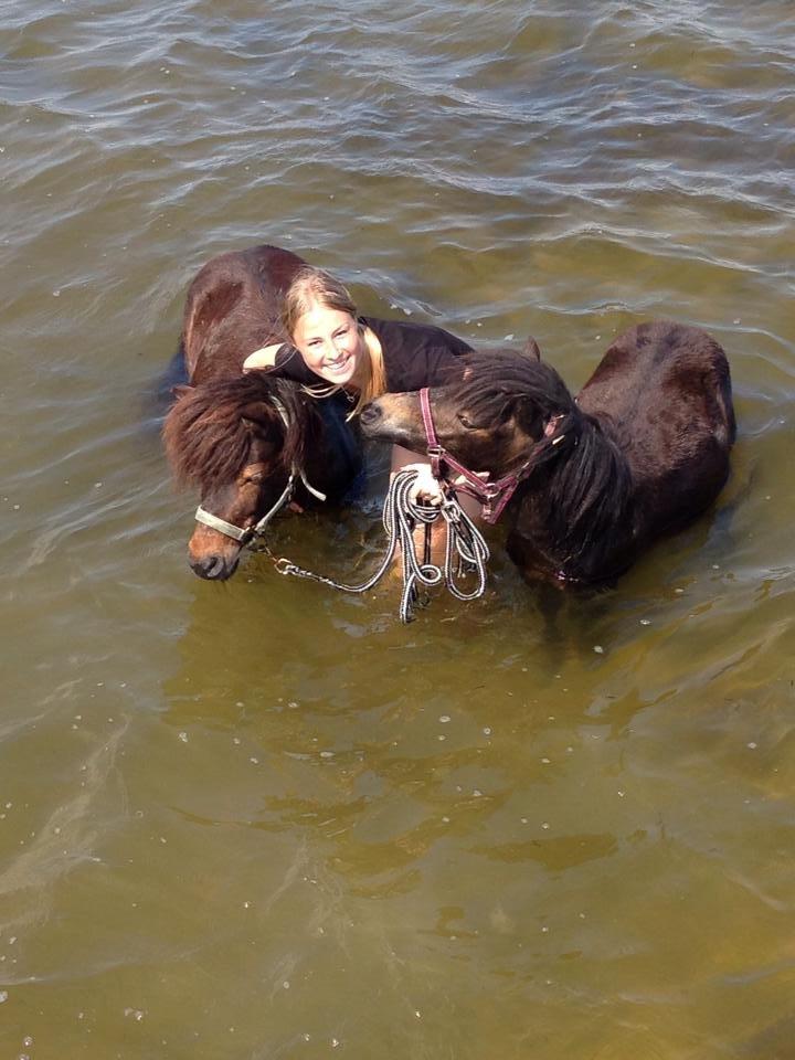 Anden særlig race Lille-pigen. - Lille-pigen, Nanna og Cira i vandet <3 4/6-14 billede 3