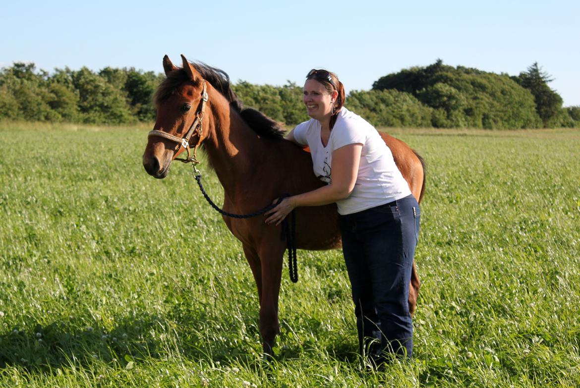 Dansk Varmblod Angel of music (SOLGT) *For evigt elsket <3* - Angel og mig på vores første gåtur i naturen :) billede 35