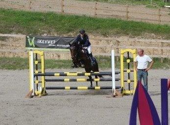 Tysk Sportspony Verdi - Distriktmesterskab for hold 2013, 3. plads til holdet (SIV) og 5 fejlfrie runder på en dag tim mig og Verdi :D c-stævne billede 20