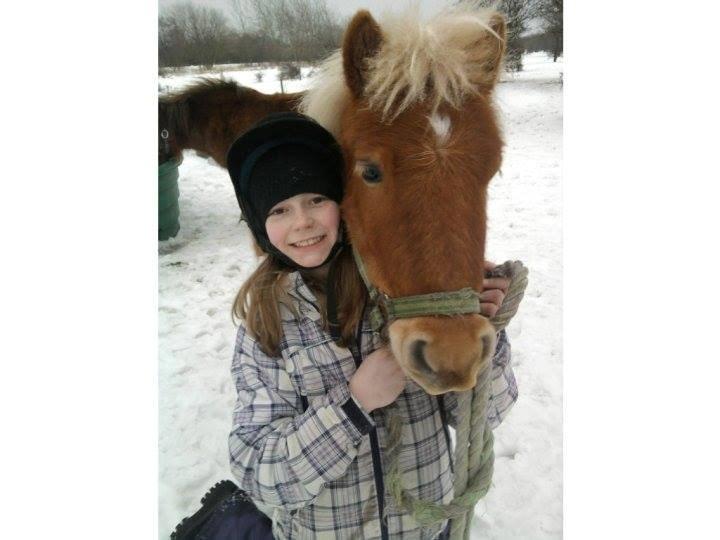 Shetlænder Jokum - Første billed sammen. Inden jeg startede som hestepasser på den lille powni. billede 8