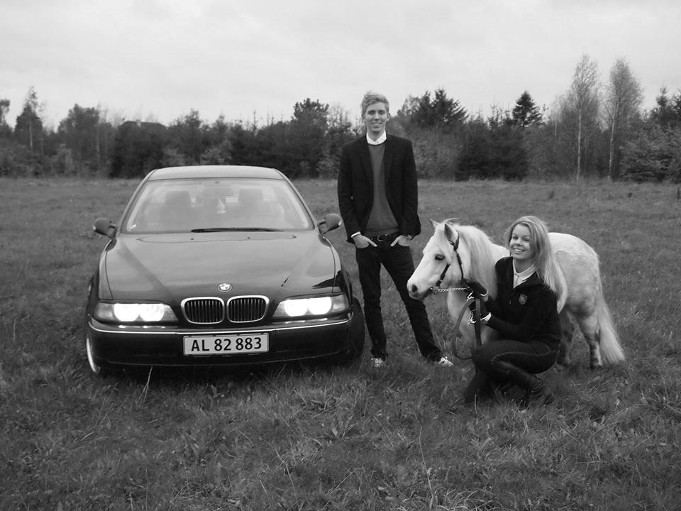 Dansk Miniature Mynte - Fotogave til mine forældre i anledning af deres bryllupsdag. Min tvillingebror og jeg med vores fælles interesse - "hestekræfter" ;-) billede 8