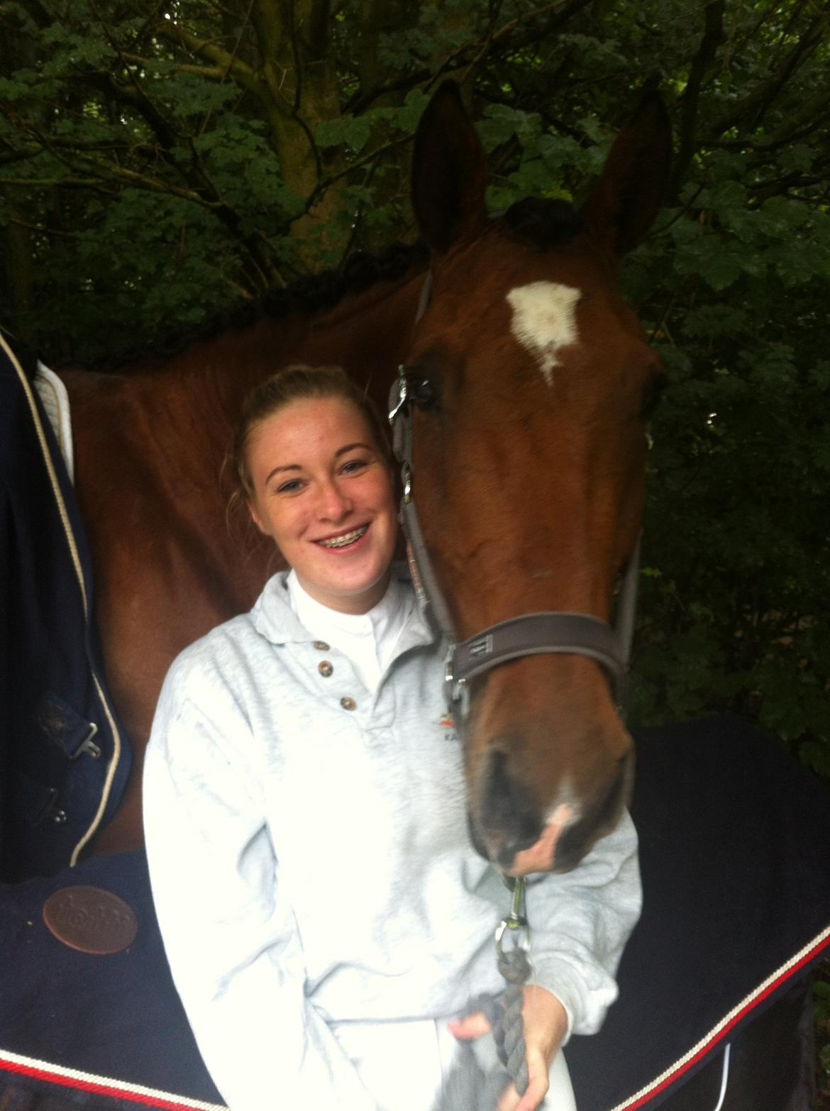 Dansk Varmblod Sascha - vores første stævne.  billede 6