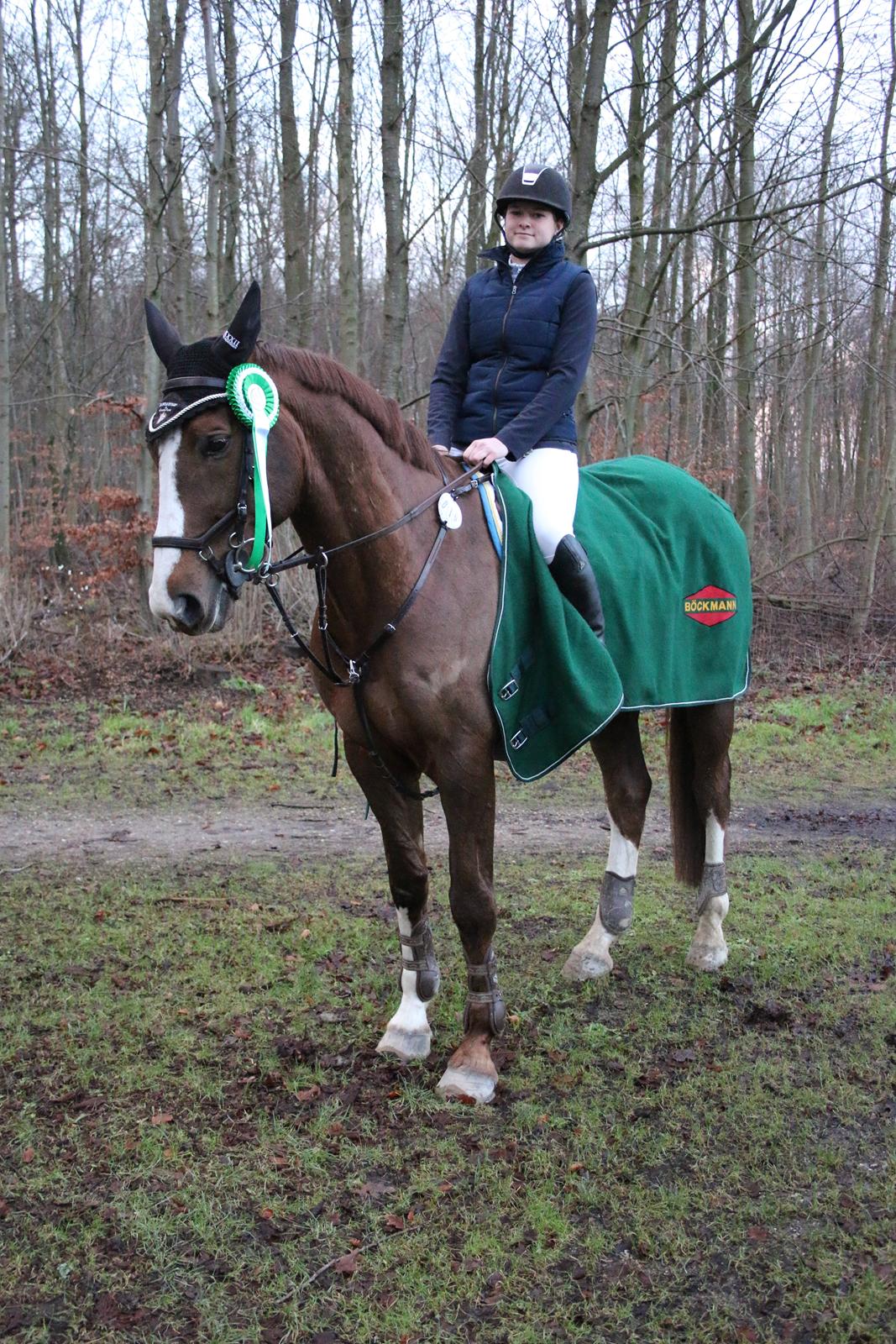 Belgisk varmblod D´Amour V/H Dennenhof - 3 plads i LA1* på Fredericia sprots rideklub billede 6