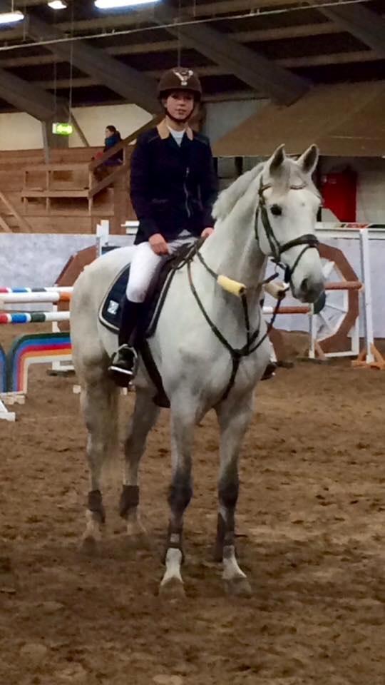 Dansk Varmblod Camari - Camari og jeg til præmieoverrækkelse i La** billede 5