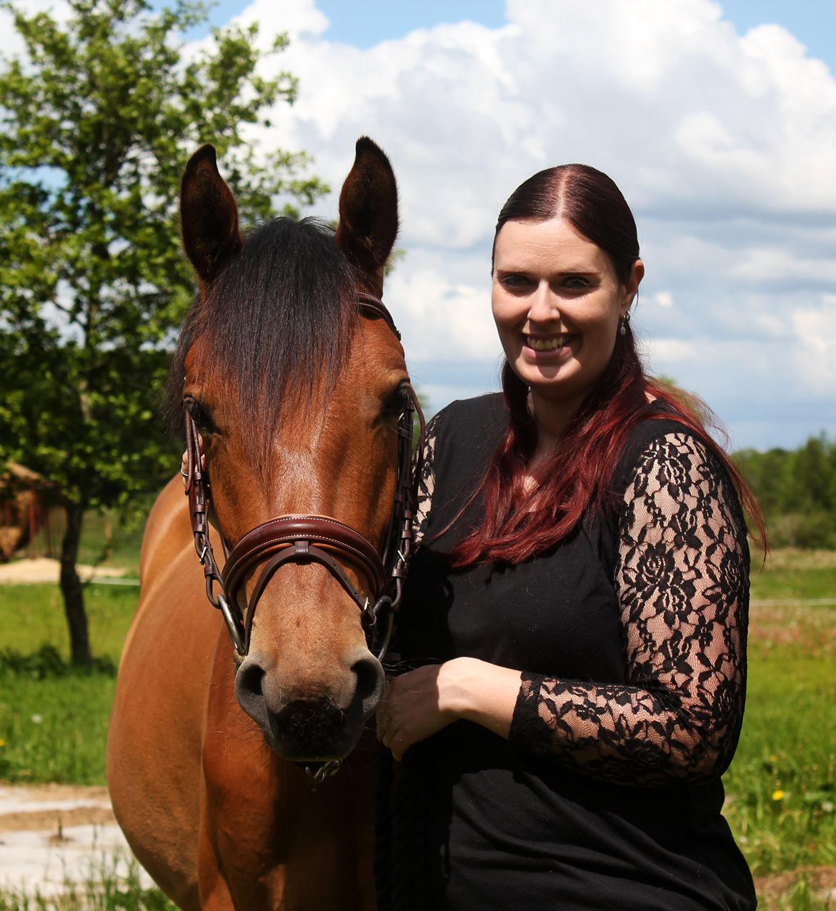 Dansk Varmblod Angel of music (SOLGT) *For evigt elsket <3* - NYT: Angel med trense for første gang :) billede 17