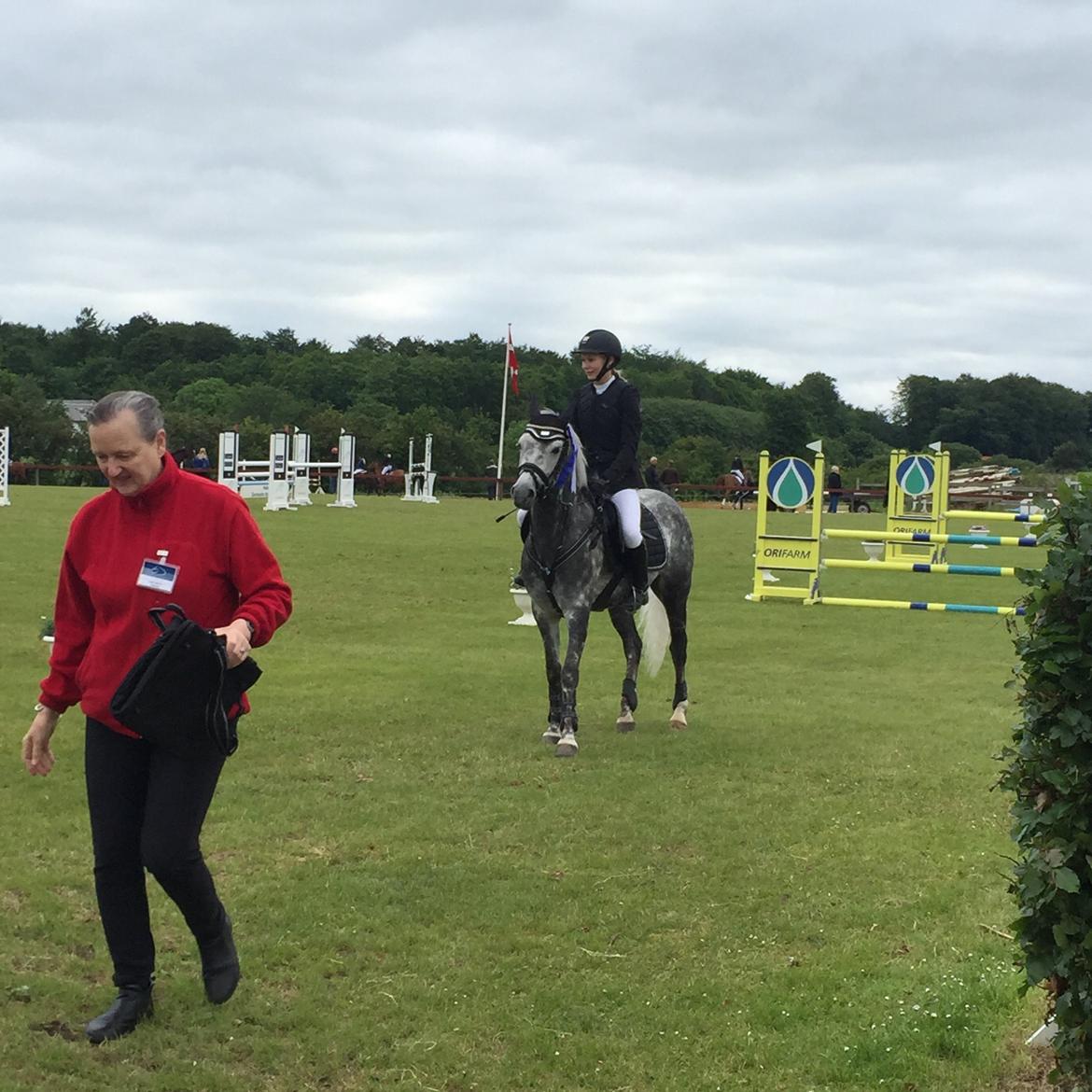 Tysk Sportspony Rebel - Min smuksak til præmieoverrakelse, vi fik andenplads i LB**<3 billede 3