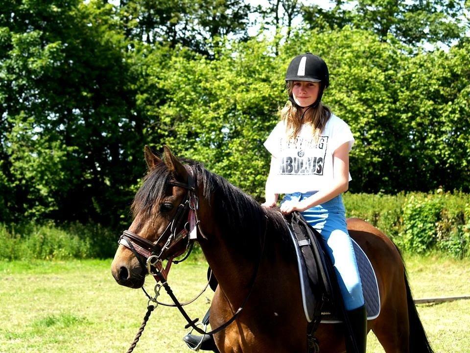 Anden særlig race Teglovnens Sjasmina - Da jeg sad på hende for første gang <3 26 juni 2015 billede 2