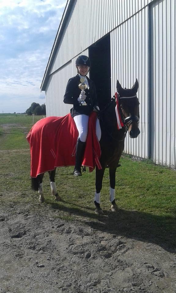 Tysk Sportspony Candy - KLUBMESTER DRESSUR 2015 Næstildgård sportsrideklub :)) billede 3