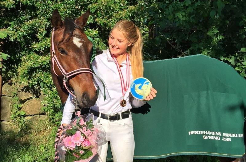 DSP Keegan's Duffy - Nr. 3 ved Klubmesterskab HRB 2015. 80/90 Cm. Taget af: DSP Phtography - DK  billede 1