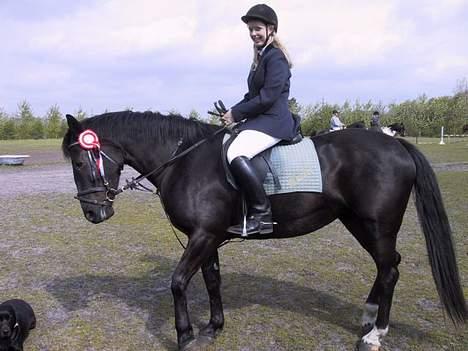 Oldenborg Blackie - Blackie og jeg til stævne:-) billede 2