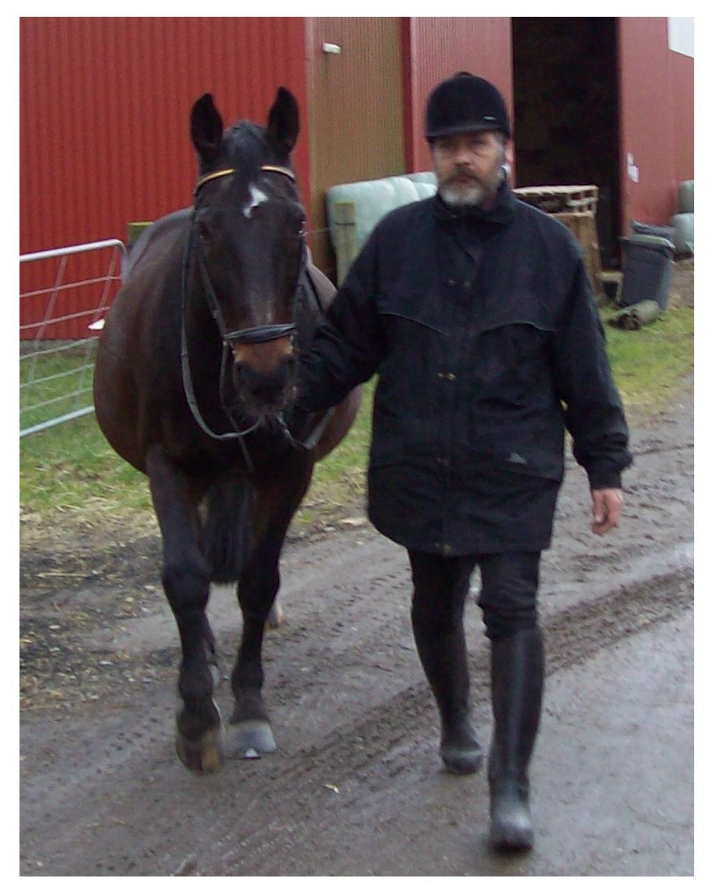 Anden særlig race Basse - Min mand og min hest, da vi havde part på Rexi. billede 7