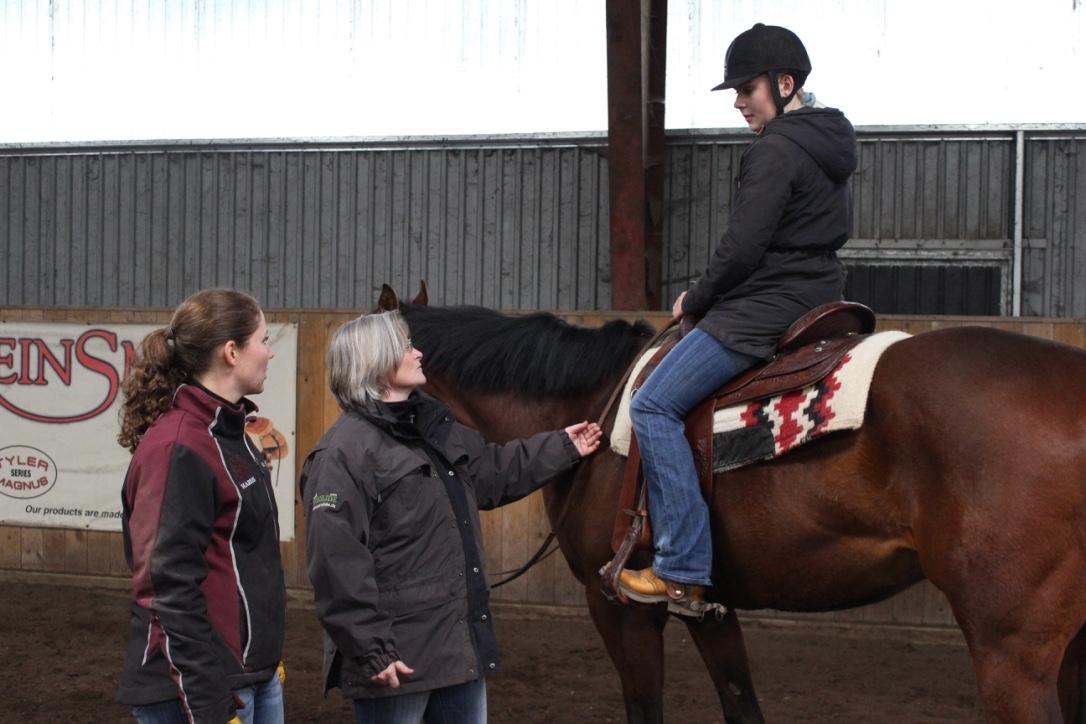 Quarter One Hot Destination - Får gode råd fra de to trænere til første træning med landsholdet. billede 18