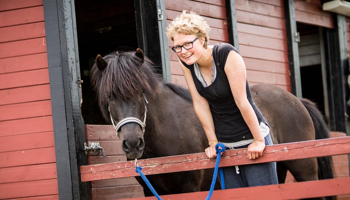 Islænder Flóra - Smiiil til fotografen! <3 Foto: Rebecca 31.05.16 billede 2