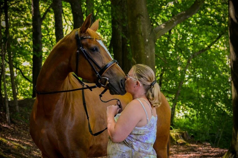 Palomino Brogaards shooting star - Hej jeg hedder Star, på billede ser du mig og min ejer (mor) vi elsker hinanden meget højt <3  (billede er taget d. 9/6-16) billede 1