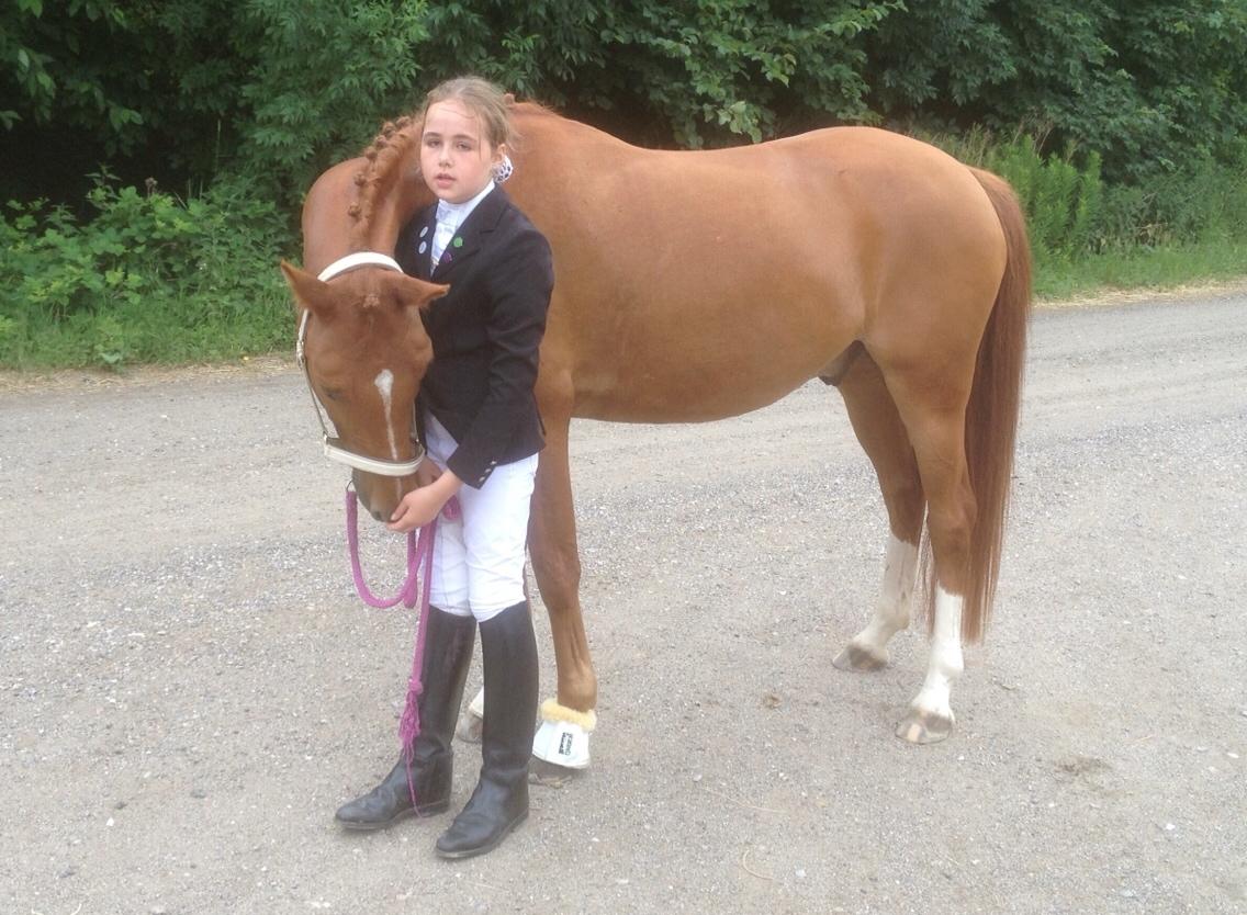 DSP Caesar damgård - til stævnet efter vi havde redet første klasse. billede 2