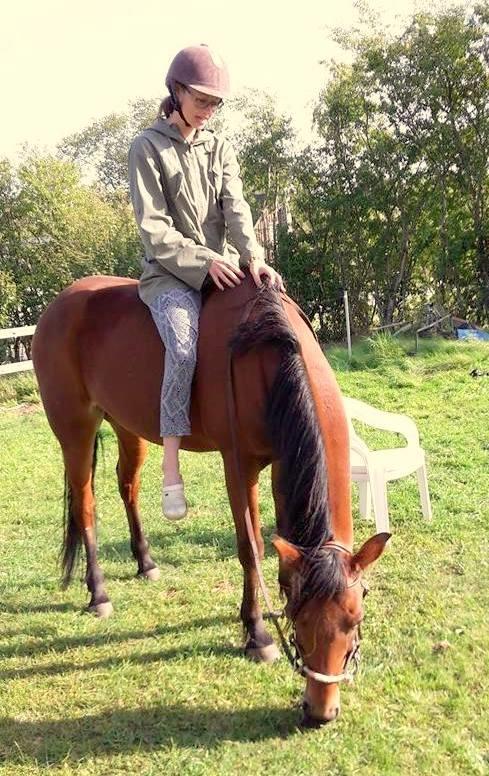 Traver Jovial Millpond - Første gang uden sadel, det tog lidt tid men så fandt han ro <3 billede 7