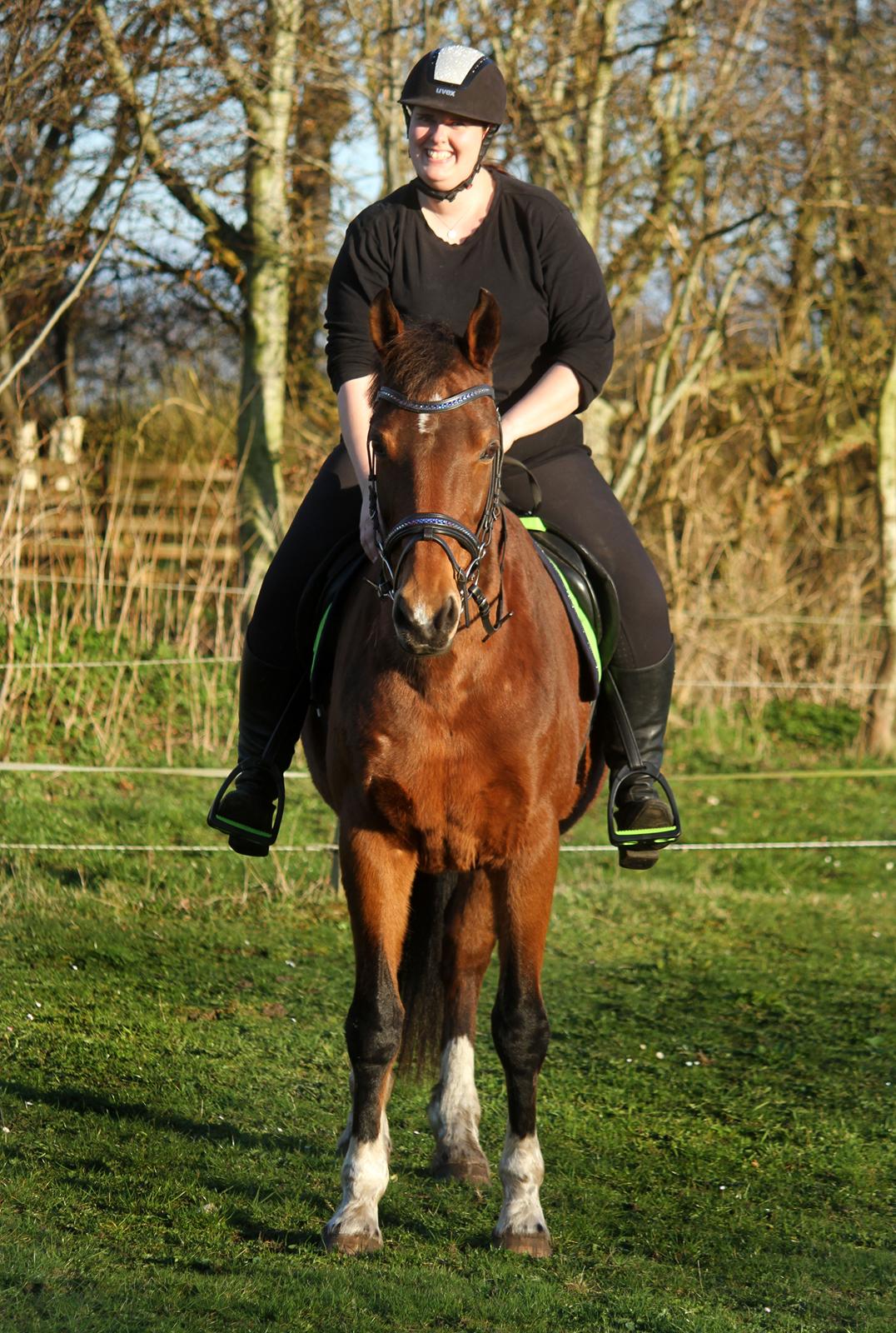 Dansk Varmblod Ørstedslunds Lucky Lady - NYT: Forårs tur på prinsessen :) billede 6