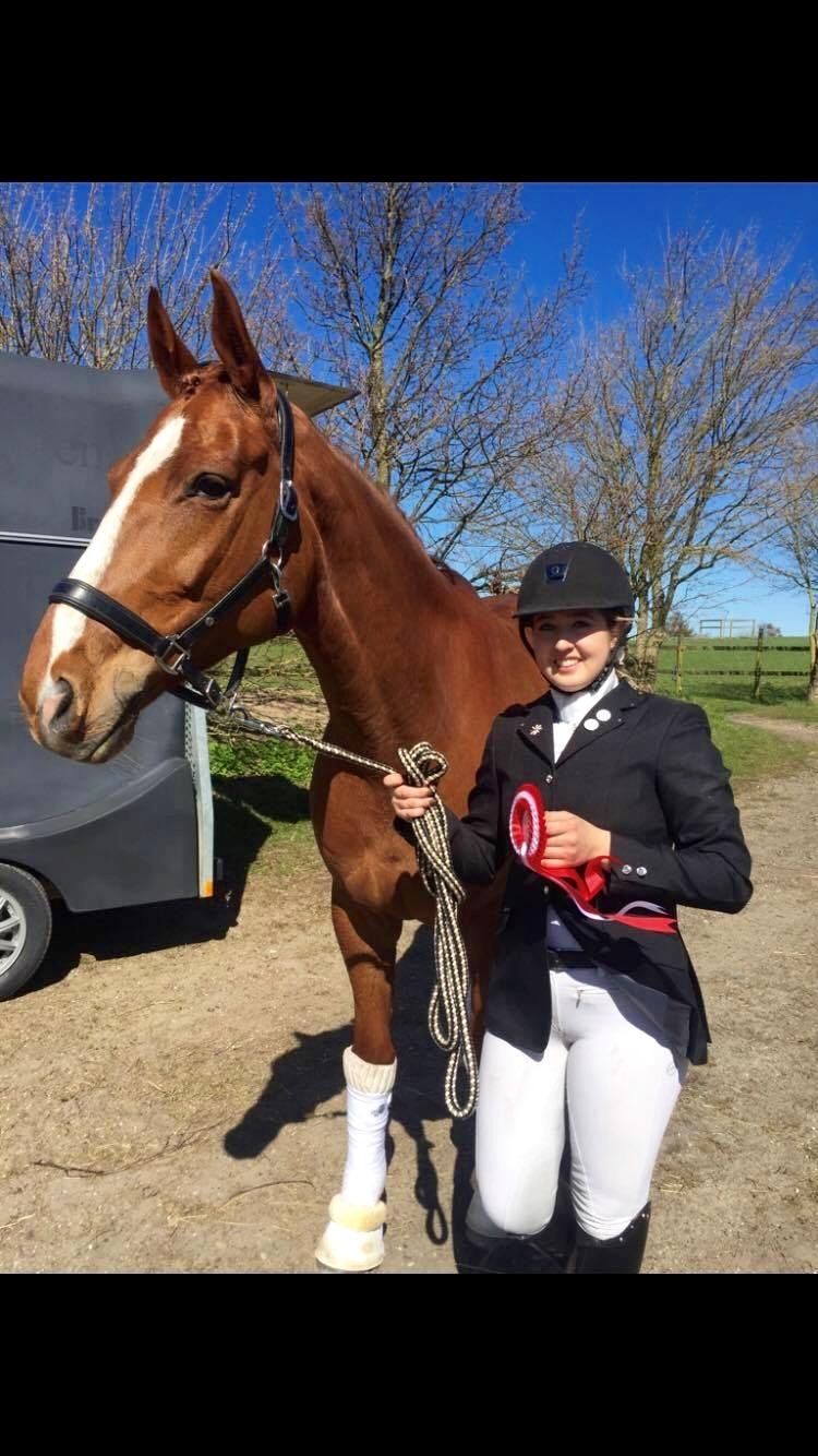 Dansk Varmblod Kildebo's Laurina - Første stævne billede 11