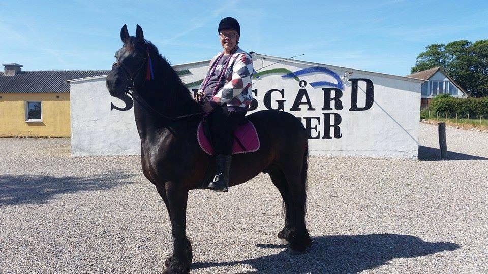 Frieser Taco fra sdr. vollum - Første milesten med Taco, min far og Taco til ringridning 2013 billede 11