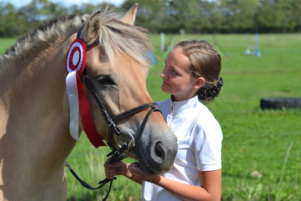 Fjordhest Mille hellumlund - Snuppede lige en 1. plads til første stævne billede 10