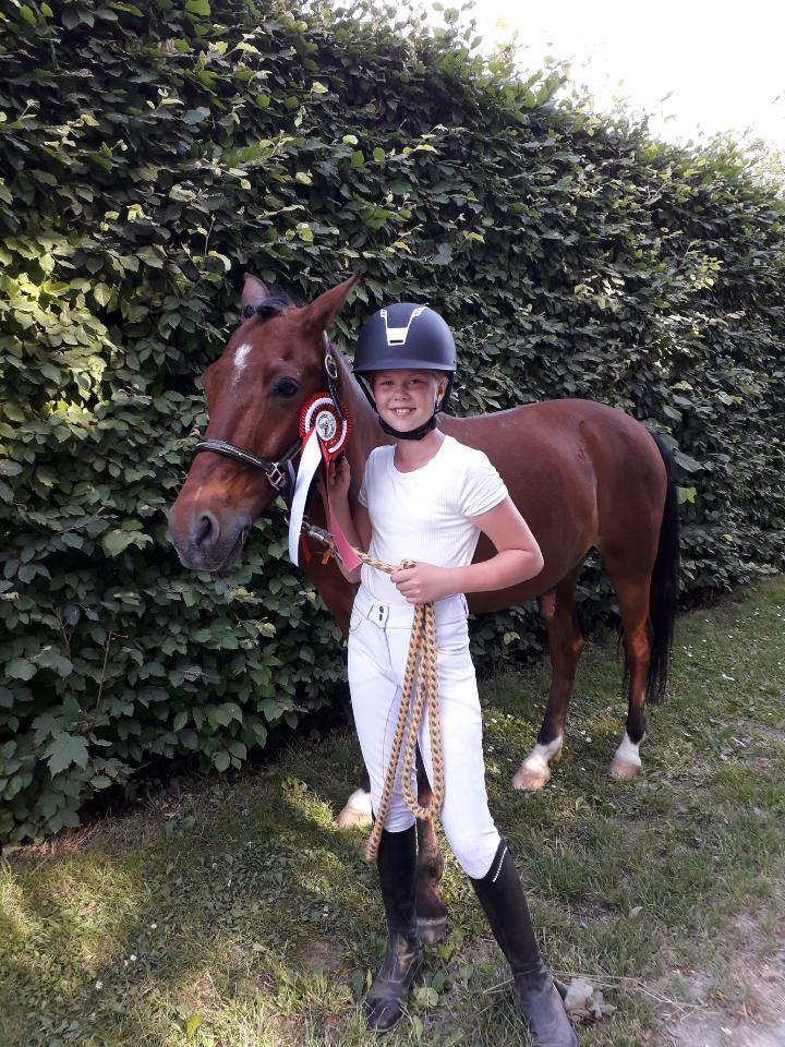 DSP Stidsbjergs Poncho - Poncho med hans part Sille efter stævne med 1. Plads billede 14