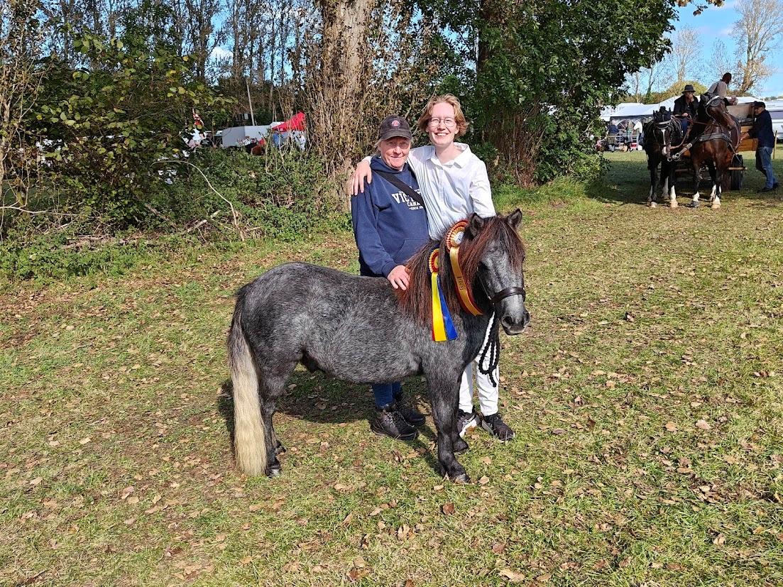 Shetlænder Thorshøj's kalk - Stolte ejere efter ponys første tur i byen nogensinde billede 14