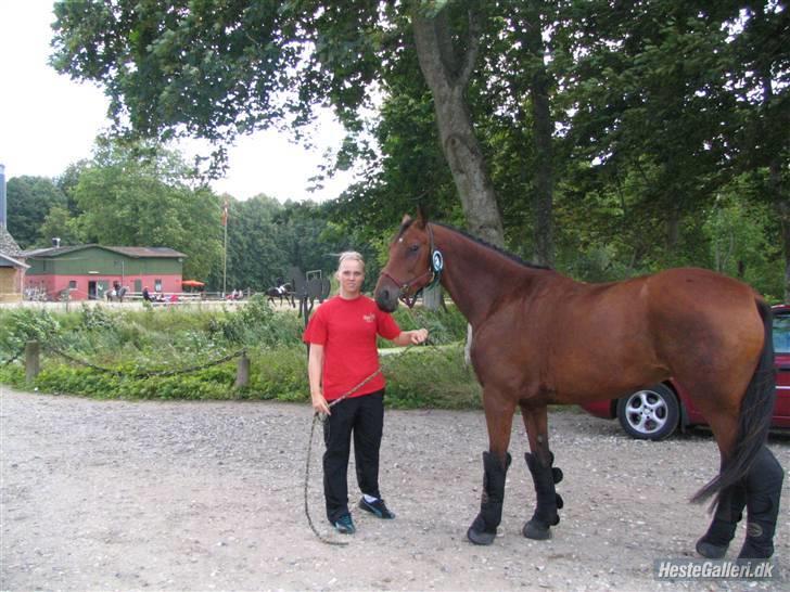Trakehner Florentine SOLGT - Florentine og mig Dronninglund august ´07 billede 2
