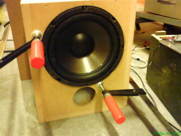 Hjemmebygget subwoofer billede 1