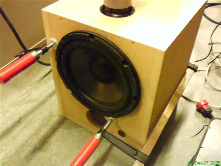 Hjemmebygget subwoofer billede 2