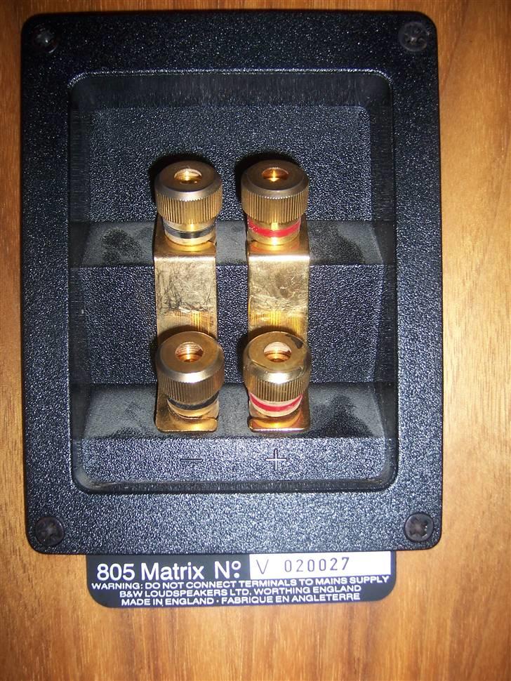 Mine B&W 805 Matrix billede 11