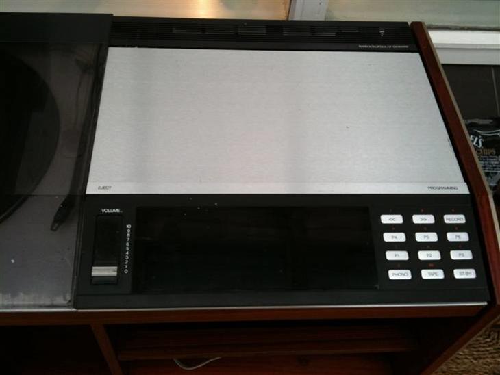 B&O gramofonplade afspiller m org. bord billede 0