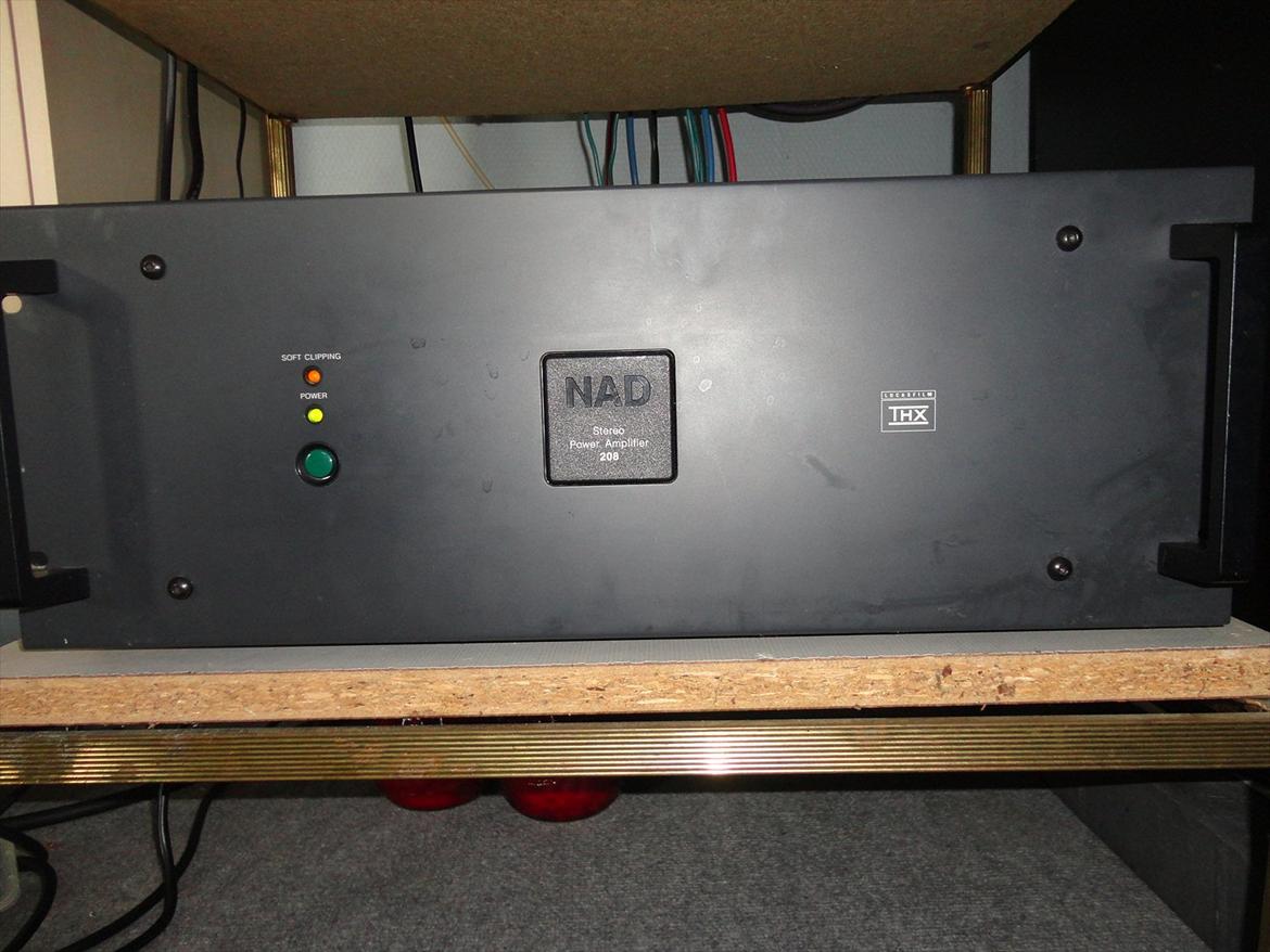 NAD 208 THX ny amp billede 3