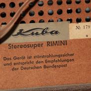 Er der nogen der kan fortælle mig noget om denne gamle vesttyske radio? (Kuba Imperial 666)
