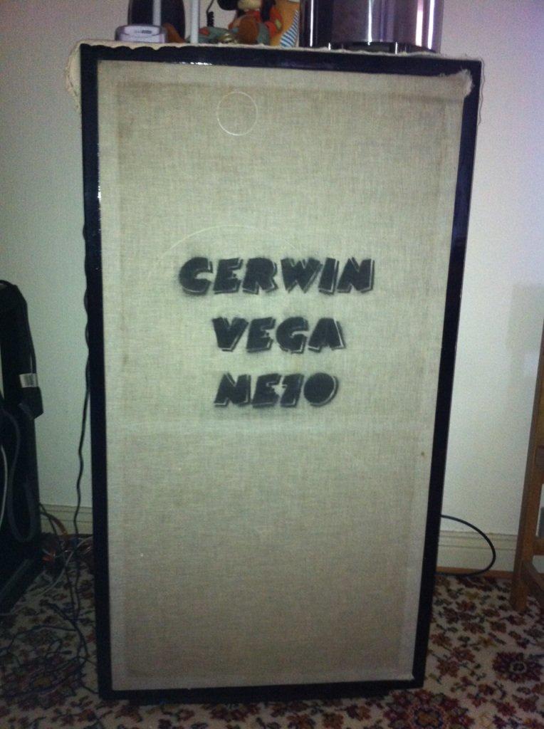 Mine Cerwin Vega NE-10 - Hjemmelavede frontstof billede 1