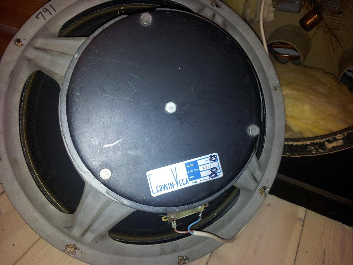 Mine Cerwin Vega NE-10 - 189ES. Taler for sig selv billede 9