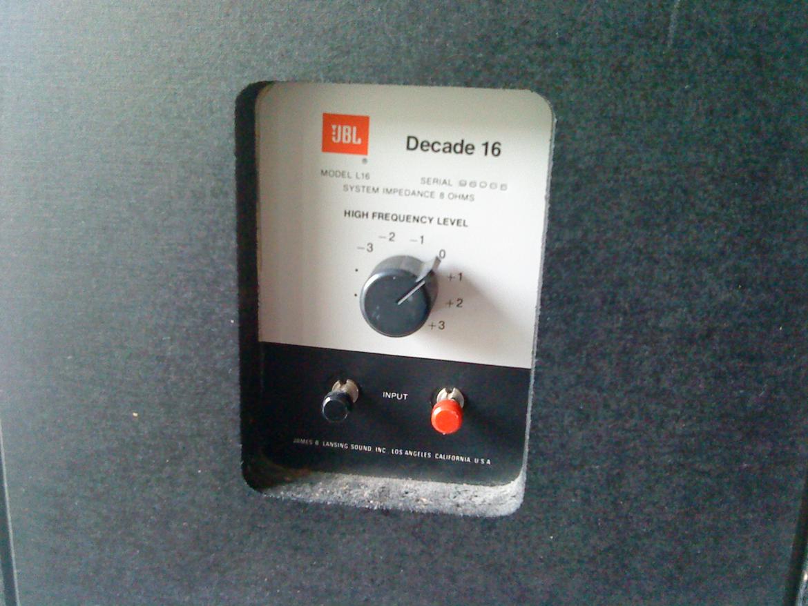 JBL L16 Decade billede 11