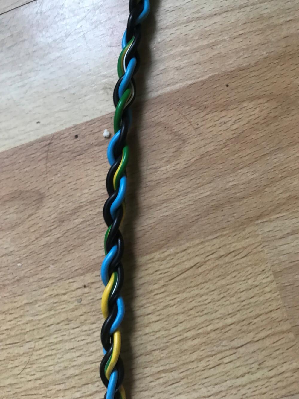 Bi wire kabel prototype billede 3