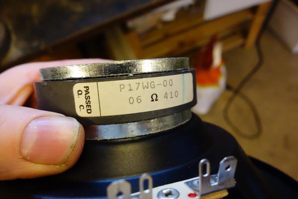 6,5" 6 ohm Vifa enheder til dali 102/104